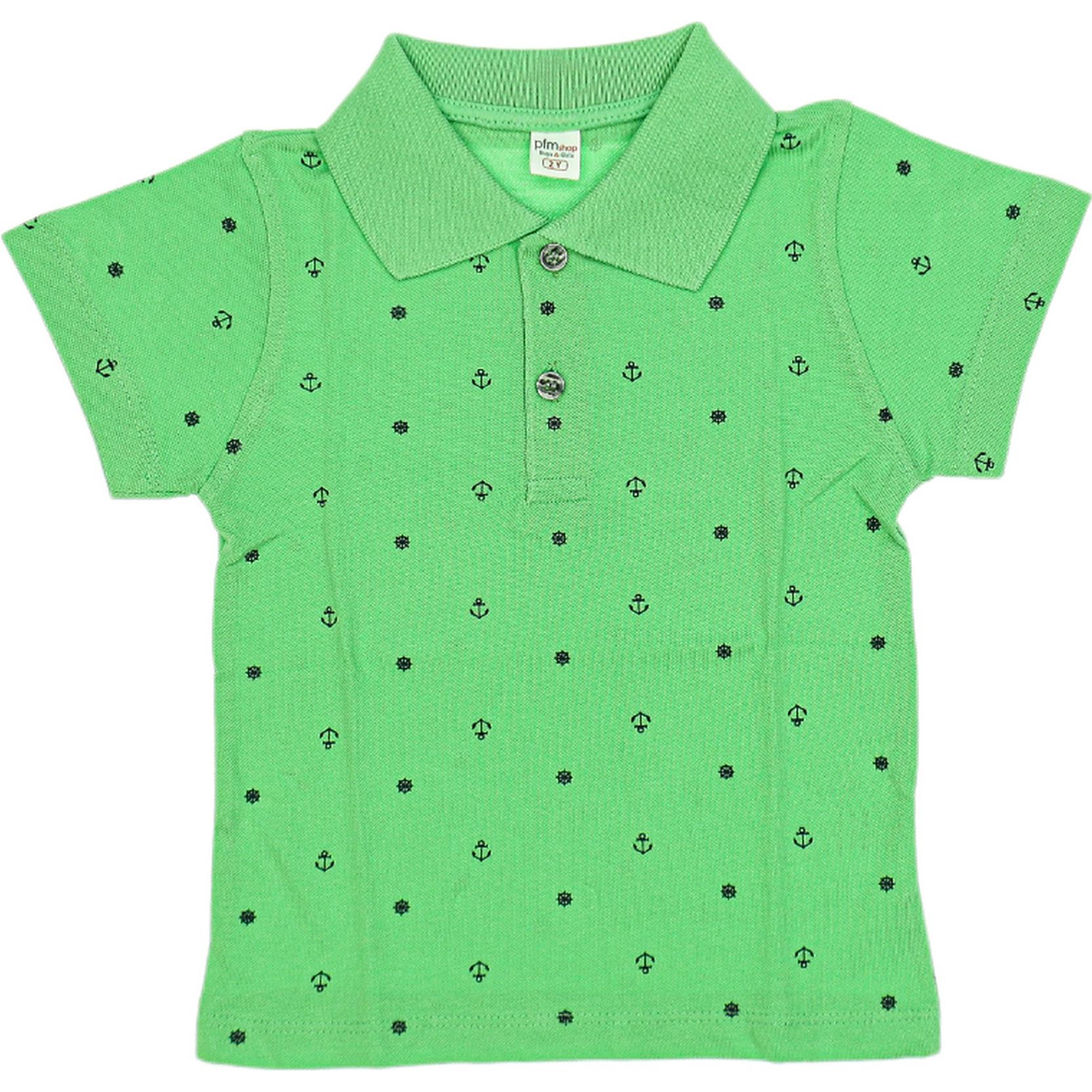 6610 wholesale children's summer T-shirts with polo collar for boys for 6-9 years