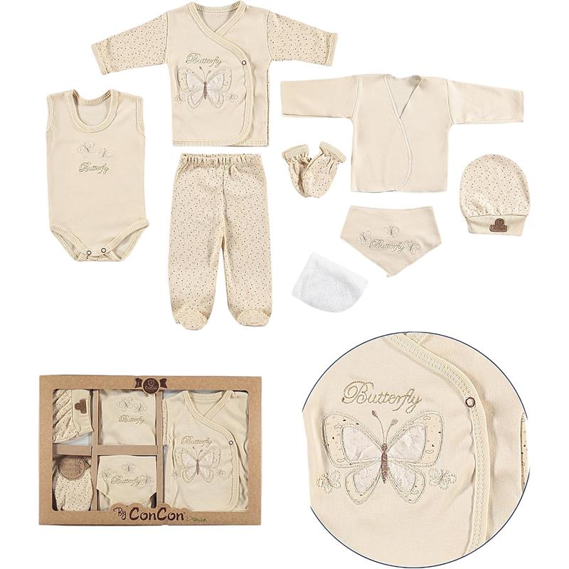 cc8067 lüx 8li kutulu bebe set toptan