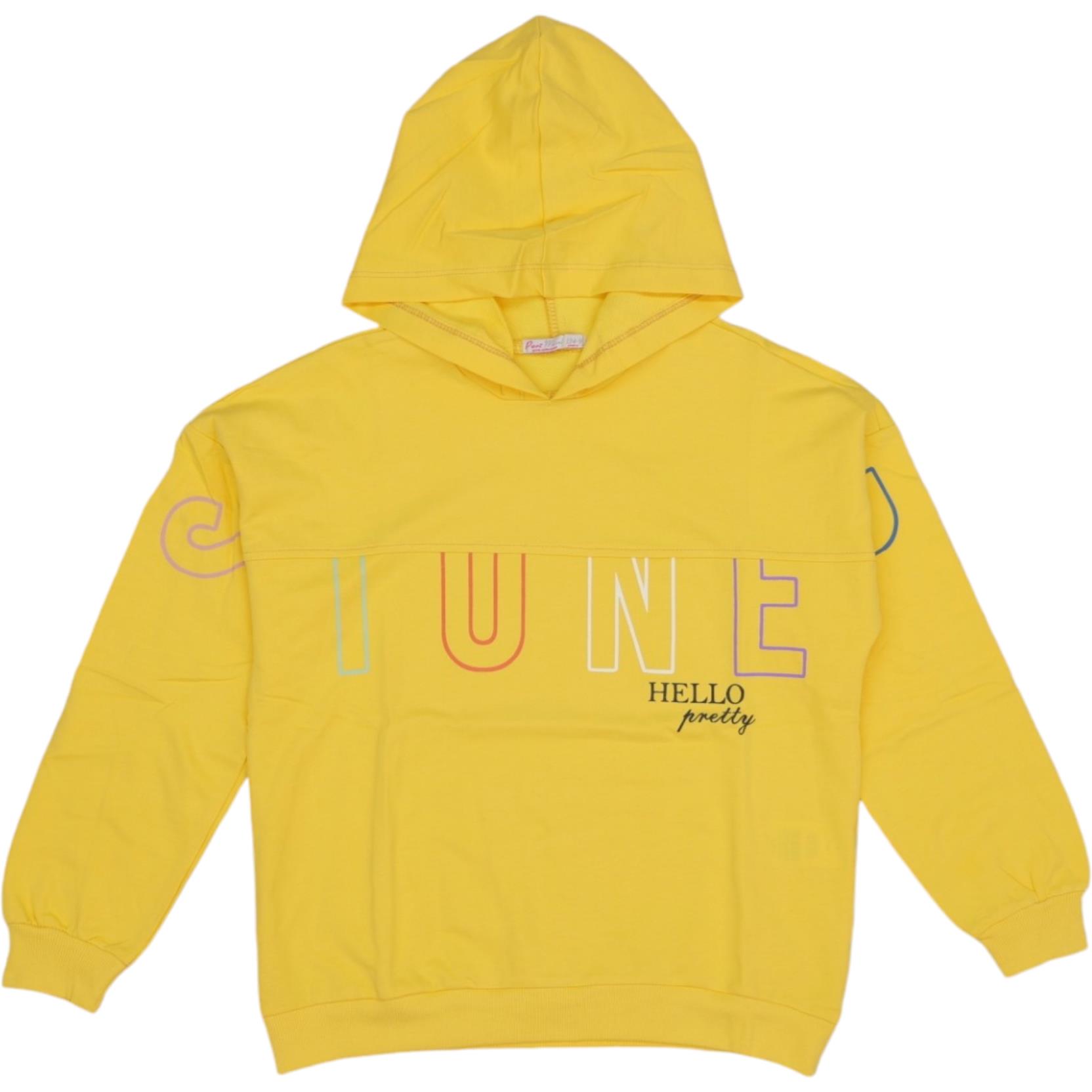 11032 9/12 age girl's hooded sweatshirt wholesale quality products