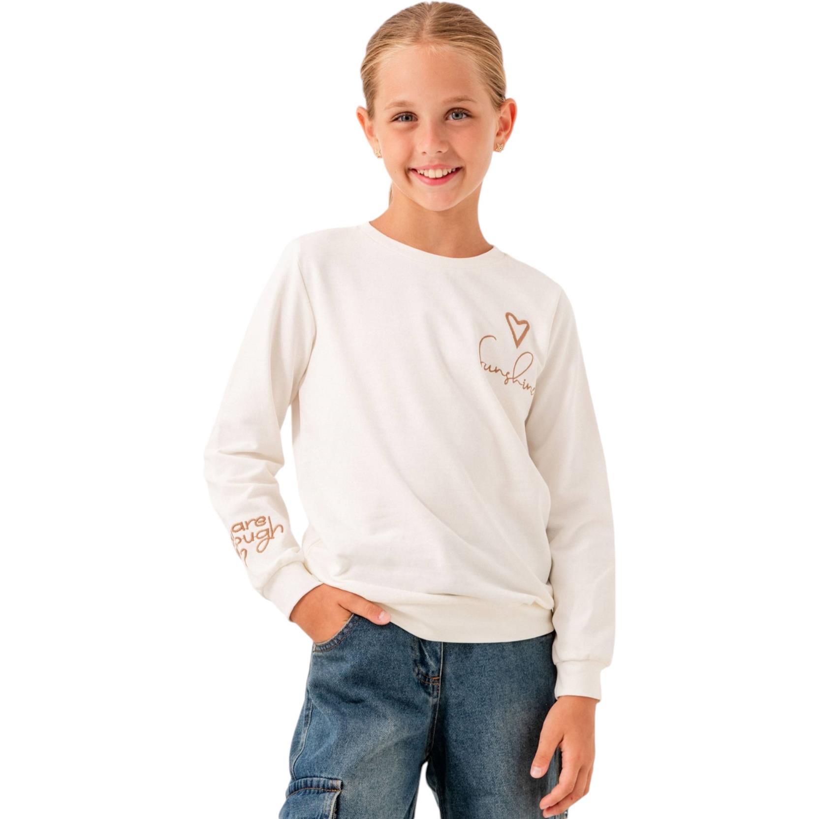 11953 Luxury girls sweatshirt models manufacturing wholesale 5-8 age