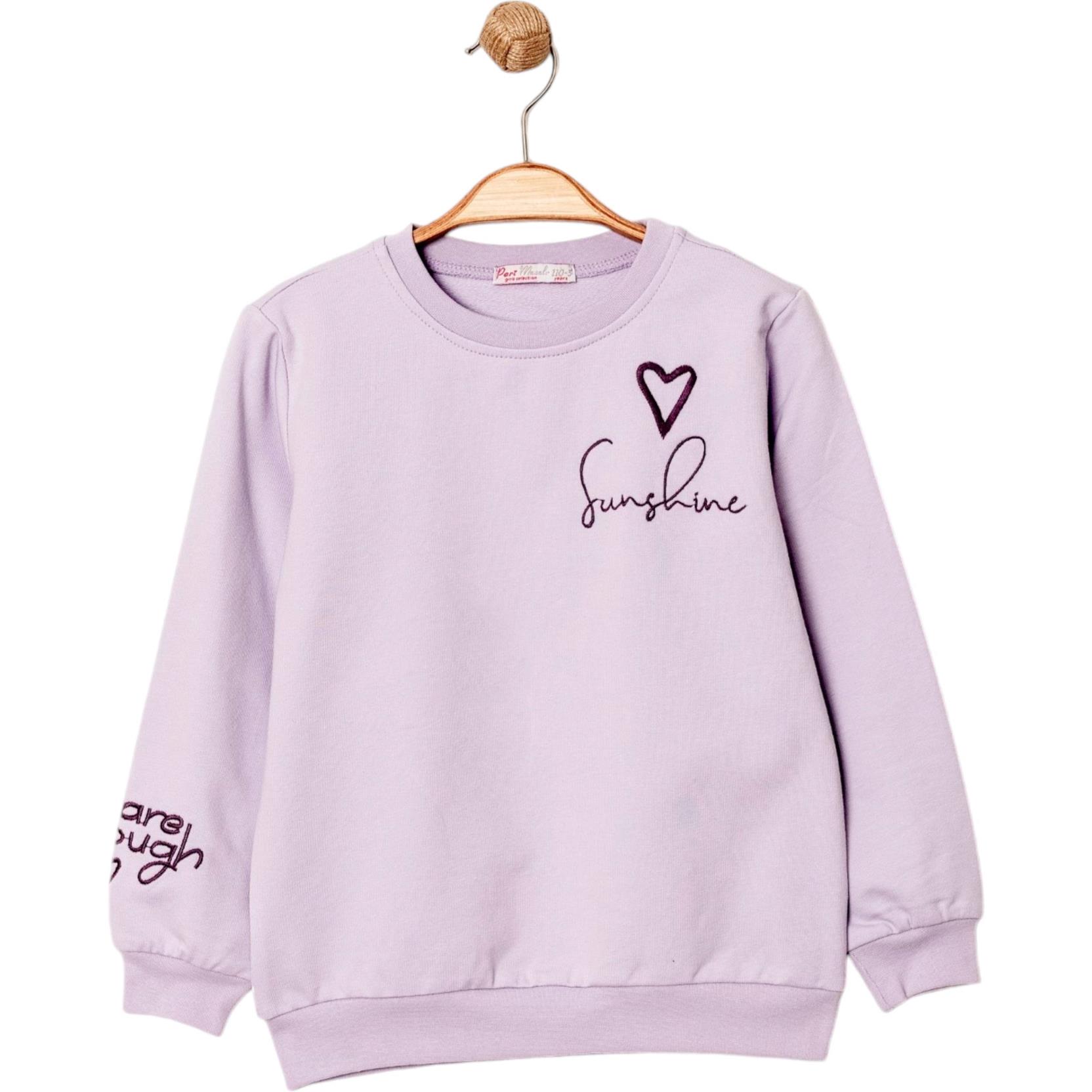 11953 Luxury girls sweatshirt models manufacturing wholesale 5-8 age