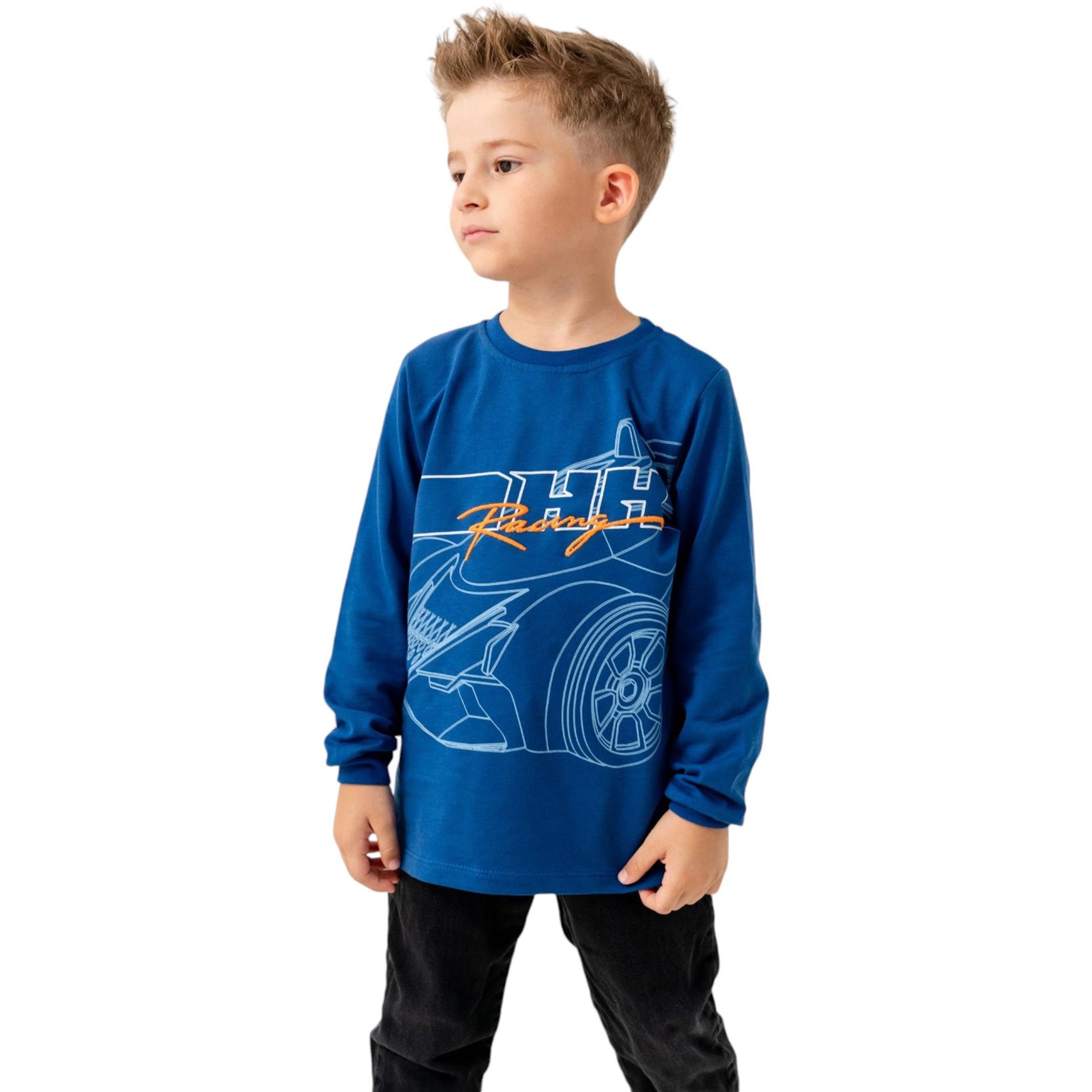 11903 kids boys sweatshirts wholesale 5-8 age racing print