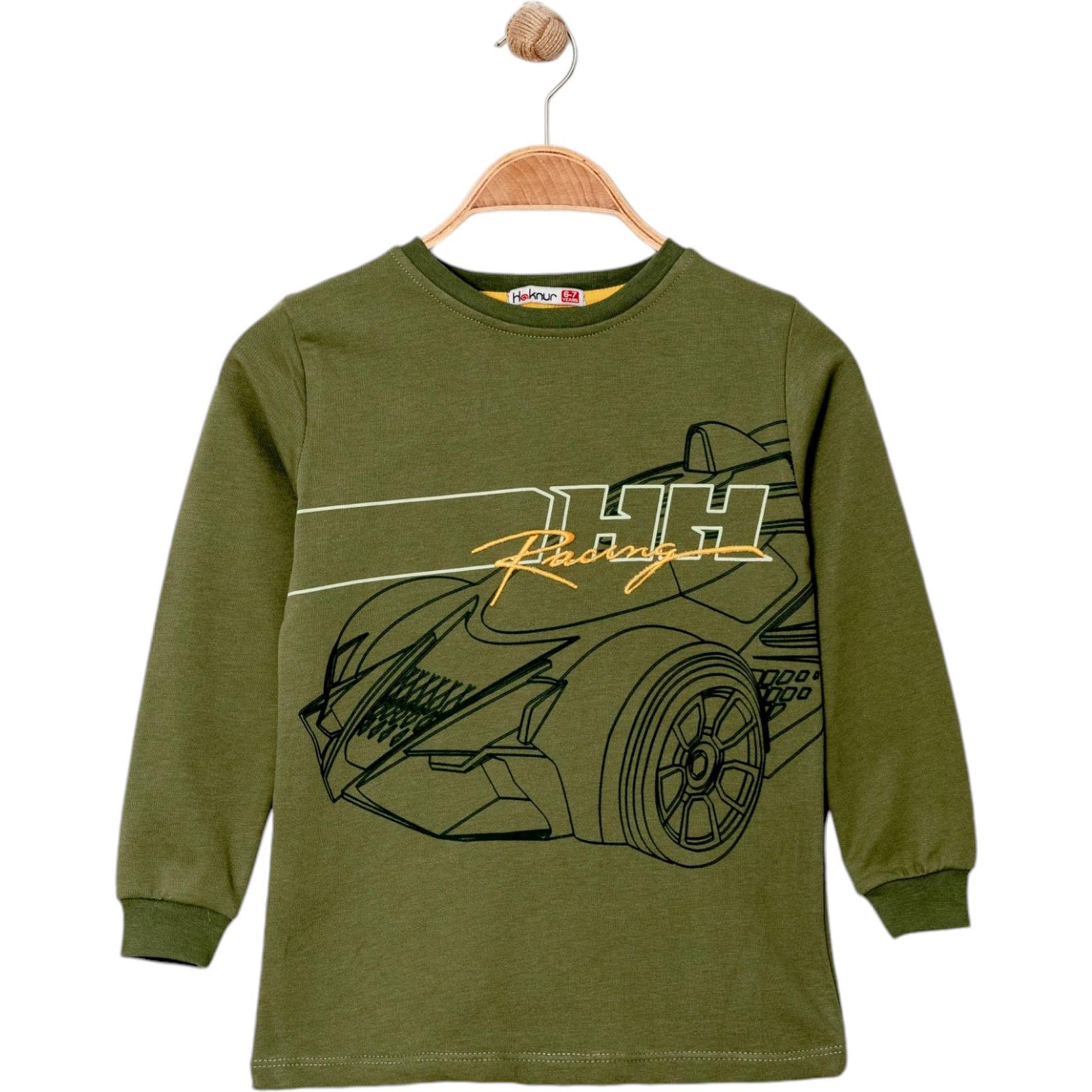 11903 kids boys sweatshirts wholesale 5-8 age racing print