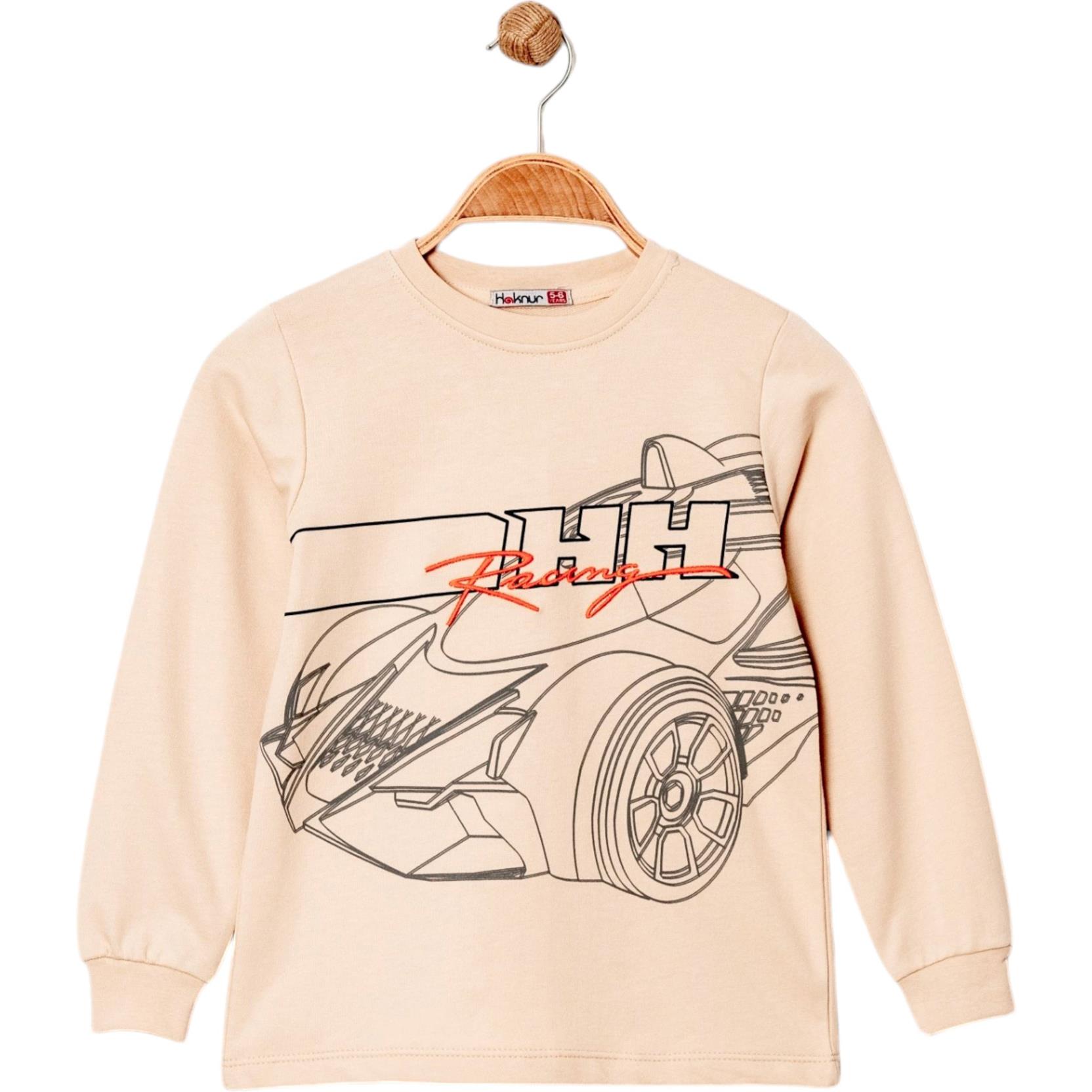 11903 kids boys sweatshirts wholesale 5-8 age racing print