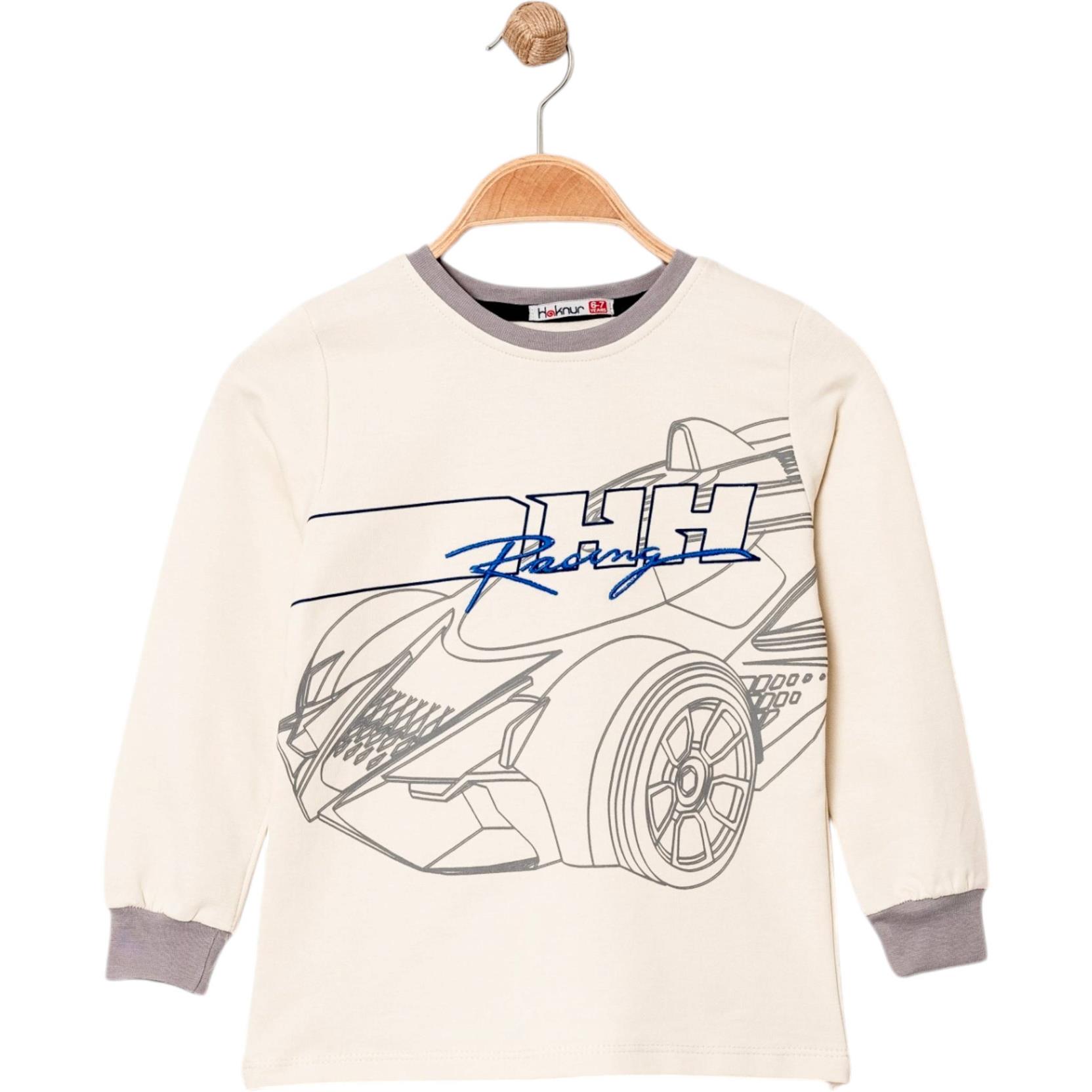 11903 kids boys sweatshirts wholesale 5-8 age racing print