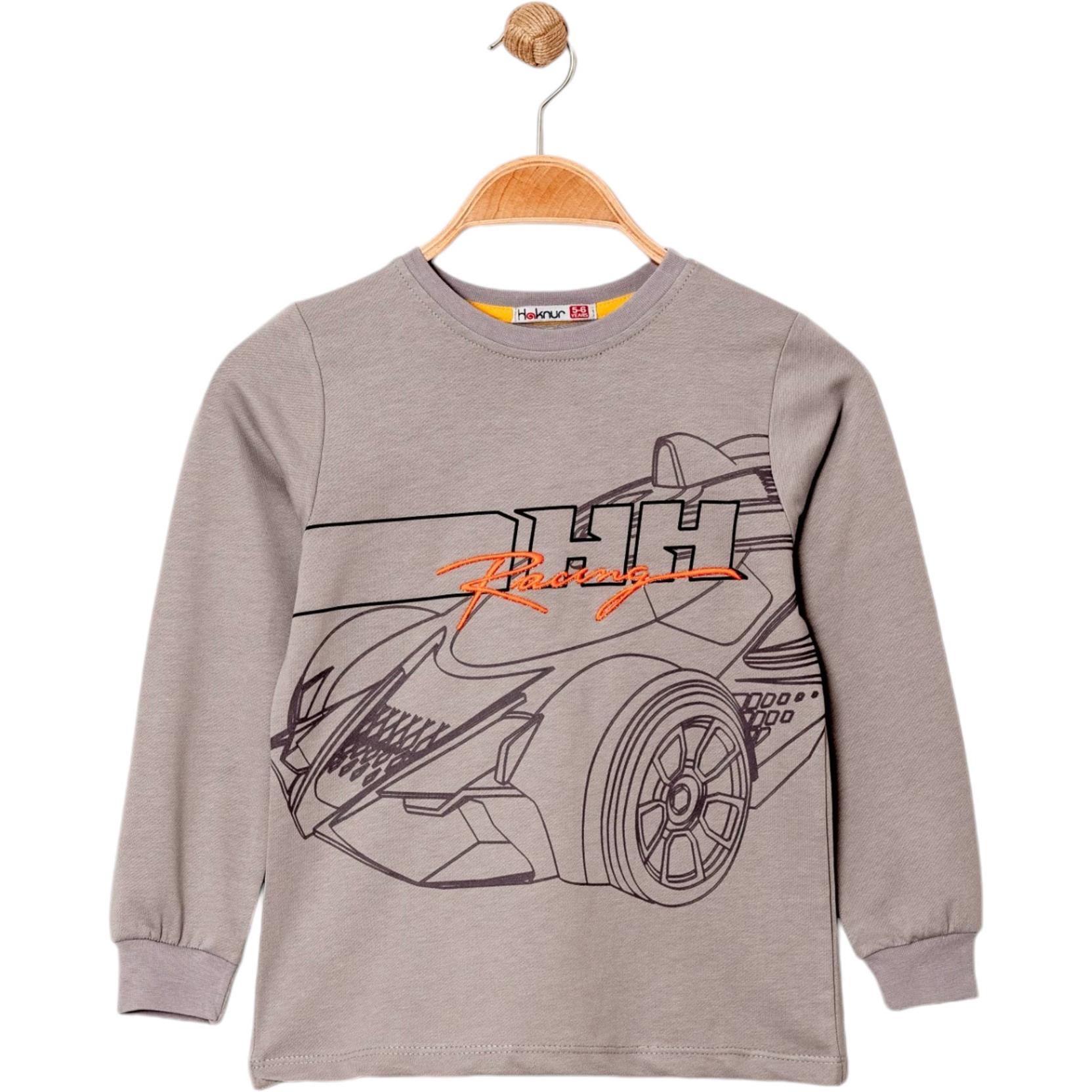 11903 kids boys sweatshirts wholesale 5-8 age racing print