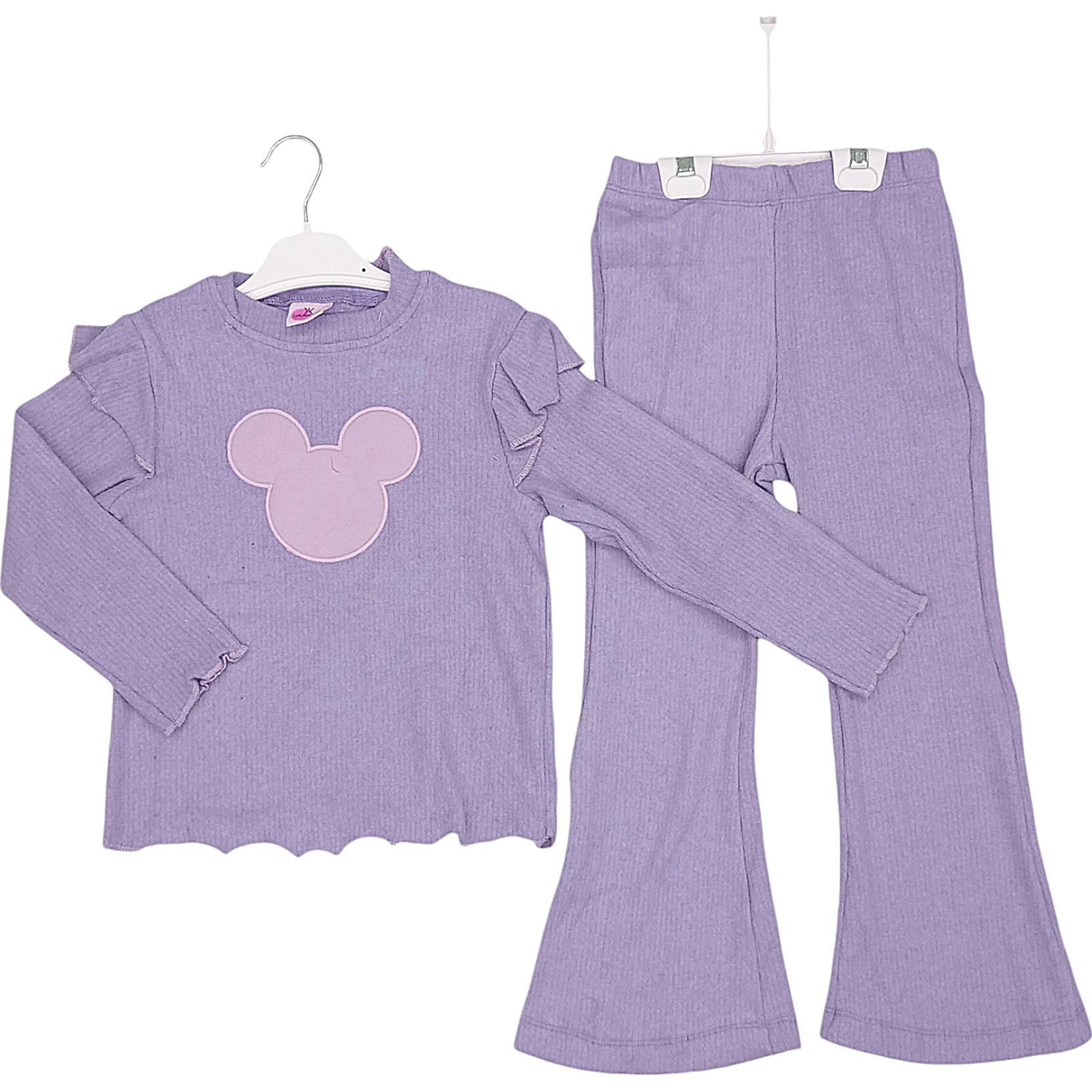 21142 girls children's clothing applique corduroy suit wholesale 9-12 age