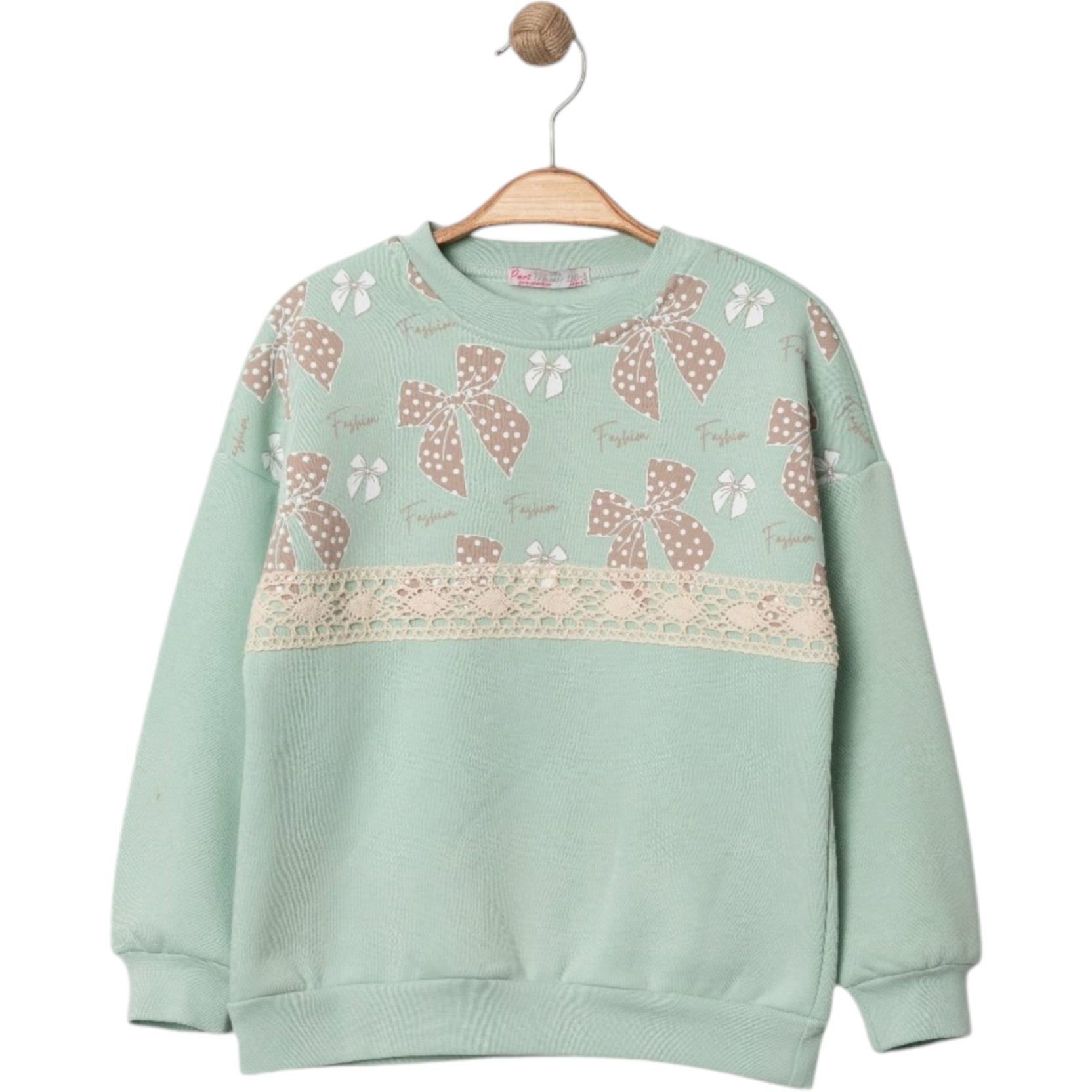 12032 long sleeve girl sweatshirt wholesale 5-8 age fashion printed