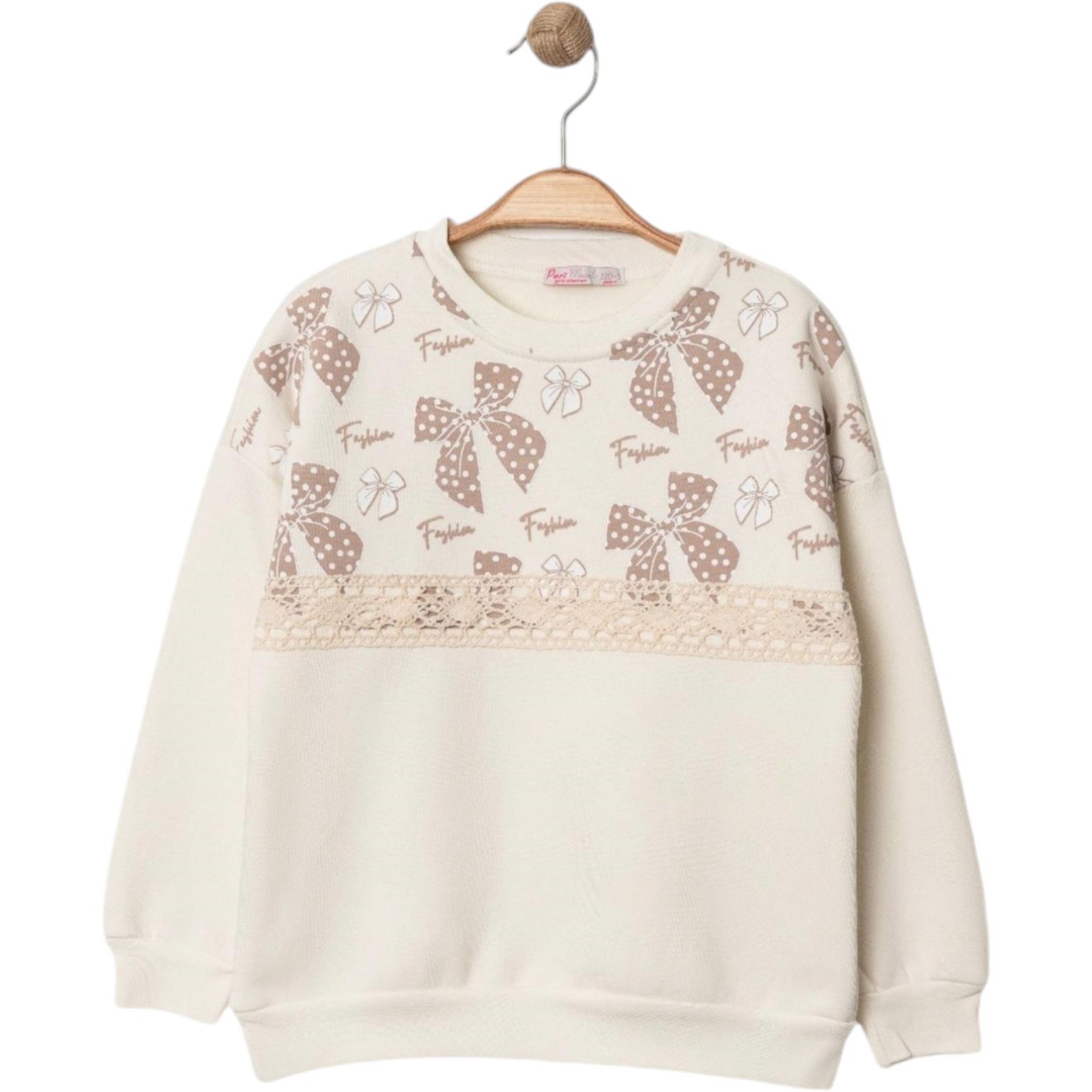 12032 long sleeve girl sweatshirt wholesale 5-8 age fashion printed