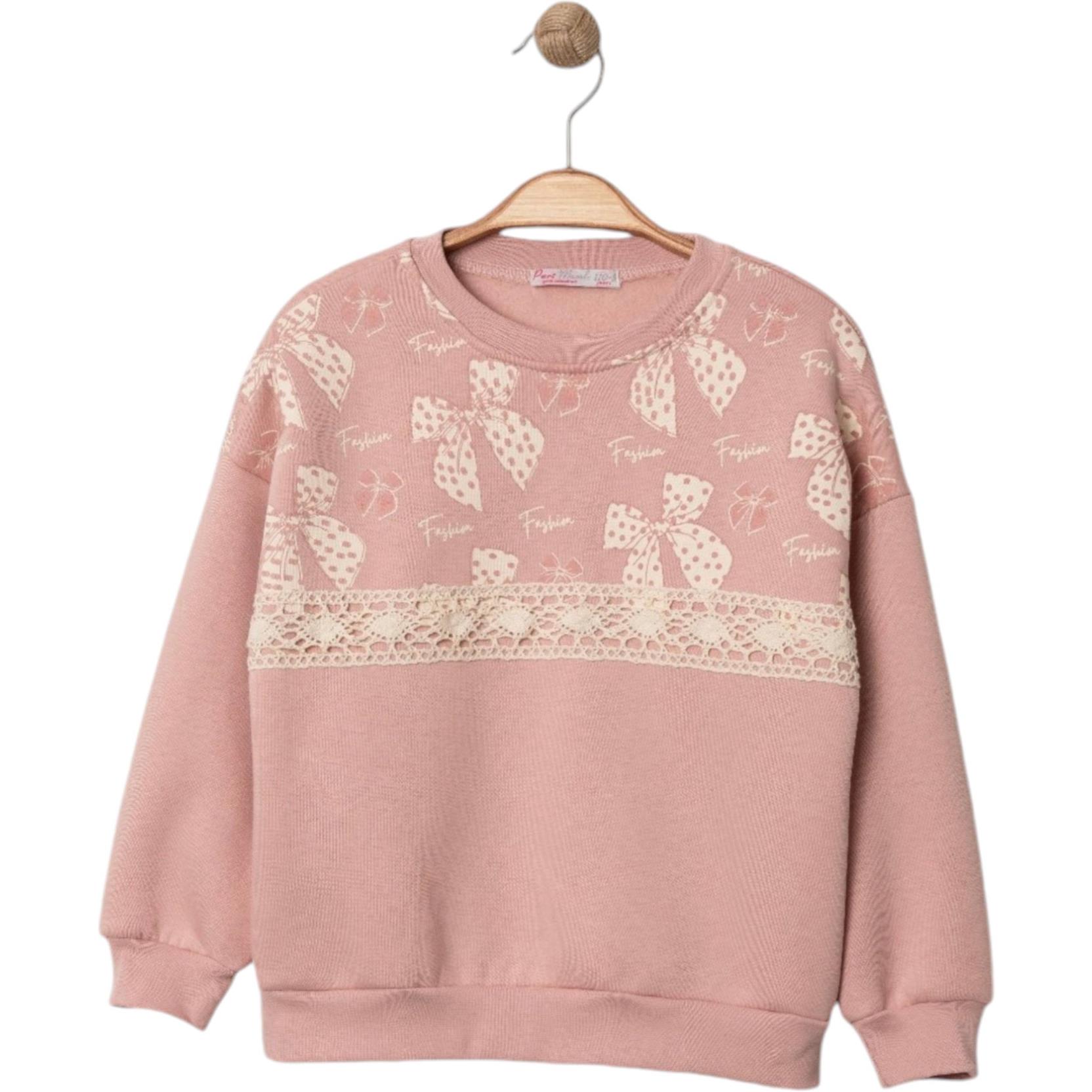 12032 long sleeve girl sweatshirt wholesale 5-8 age fashion printed