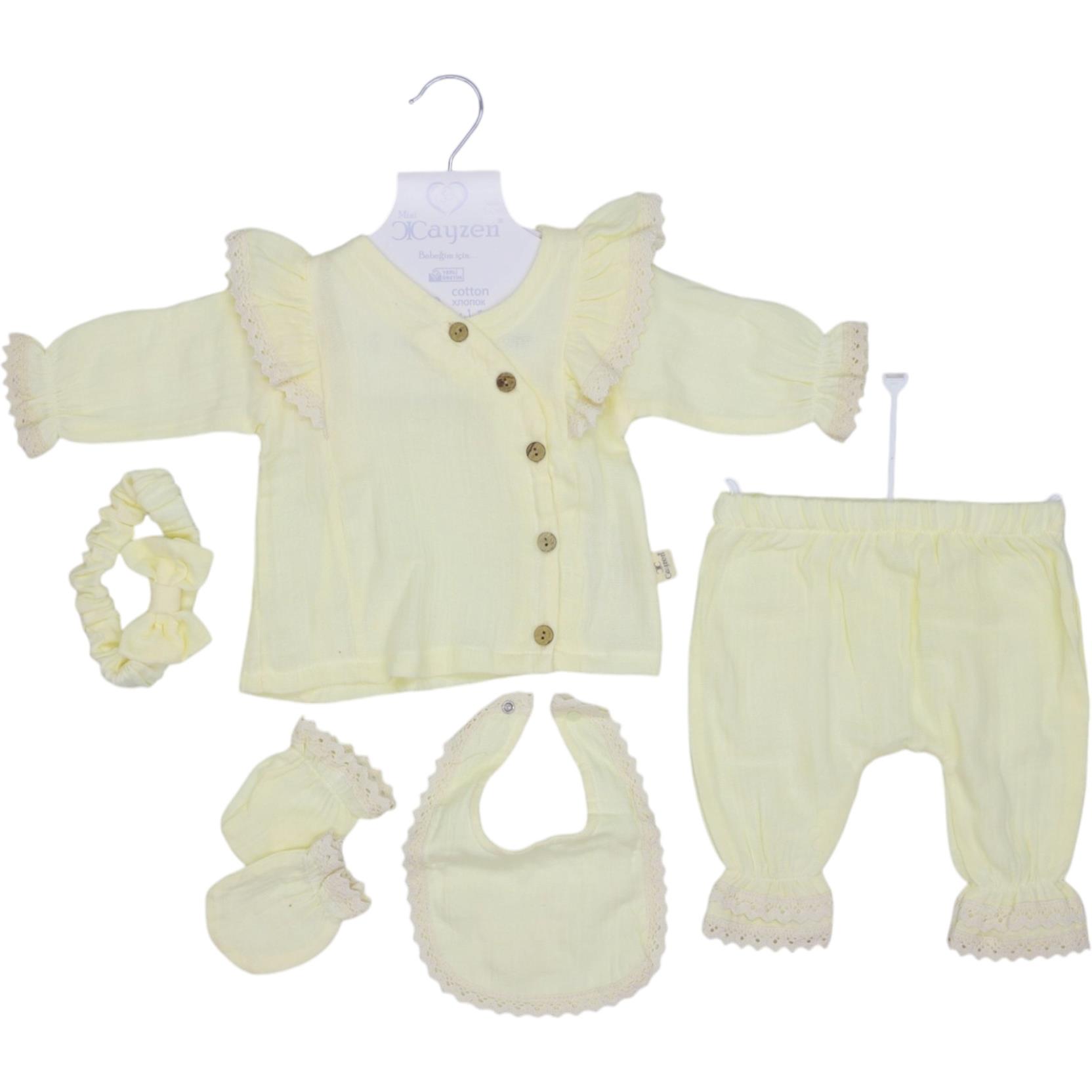 2070 newborn baby girl clothing wholesale 5 piece set wholesale 0-3 months