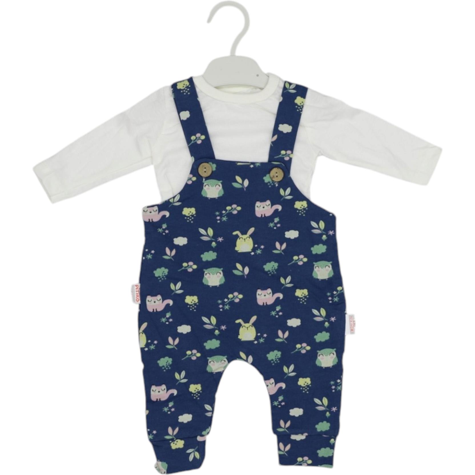 seasonal cheap baby overalls set wholesale 6-9-12 months