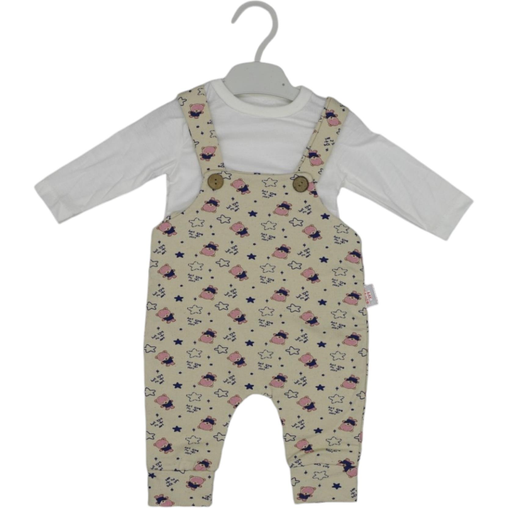 seasonal cheap baby overalls set wholesale 6-9-12 months