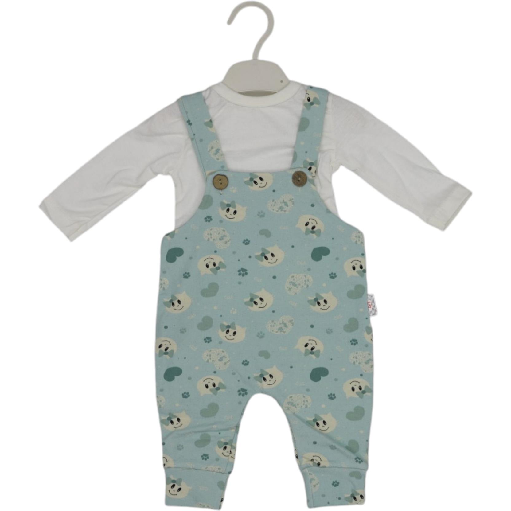 seasonal cheap baby overalls set wholesale 6-9-12 months