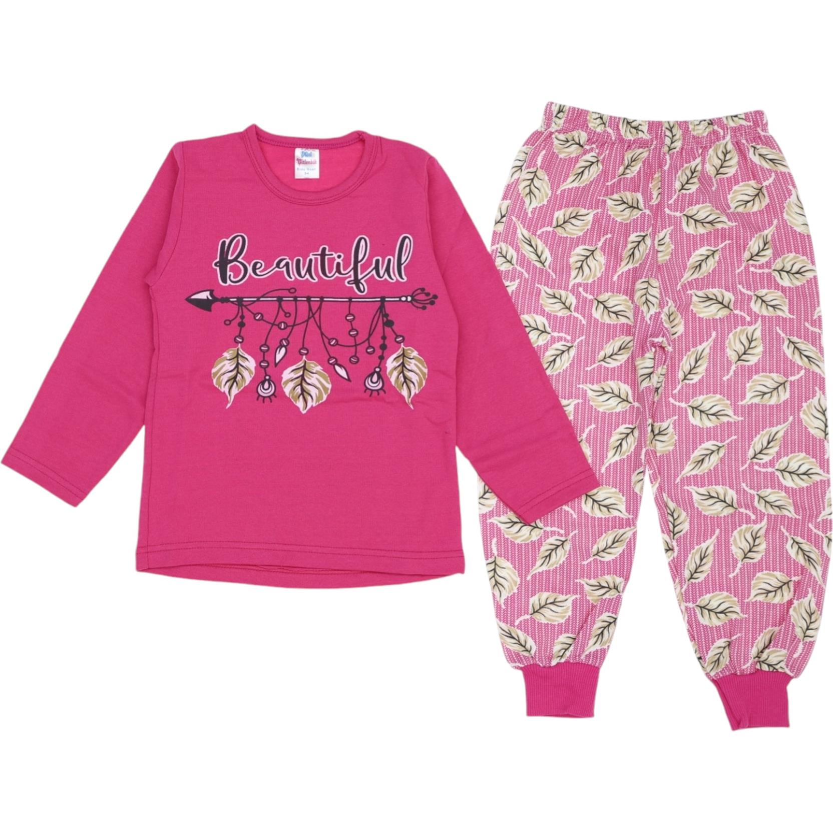 3109 children girls pajamas wholesale 4/14 age