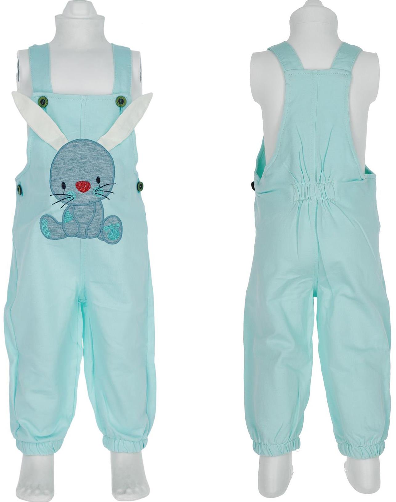 2694 baby overalls set wholesale 9/24 months rabbit figure