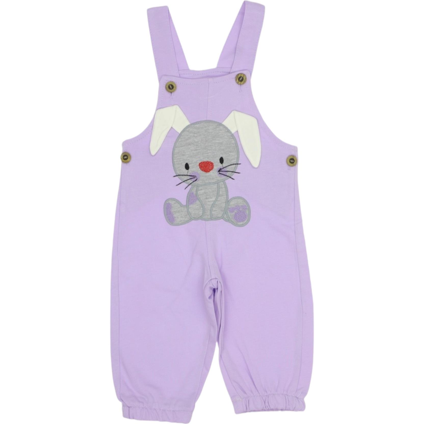 2694 baby overalls set wholesale 9/24 months rabbit figure