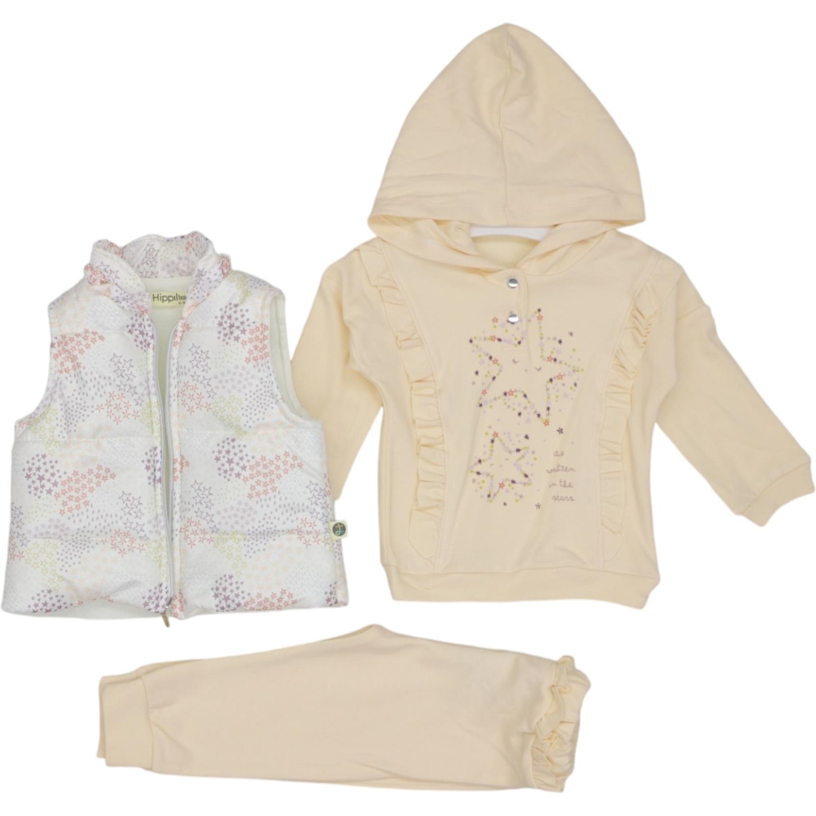 5174 hooded winter baby girl suits wholesale 6-9-12 months