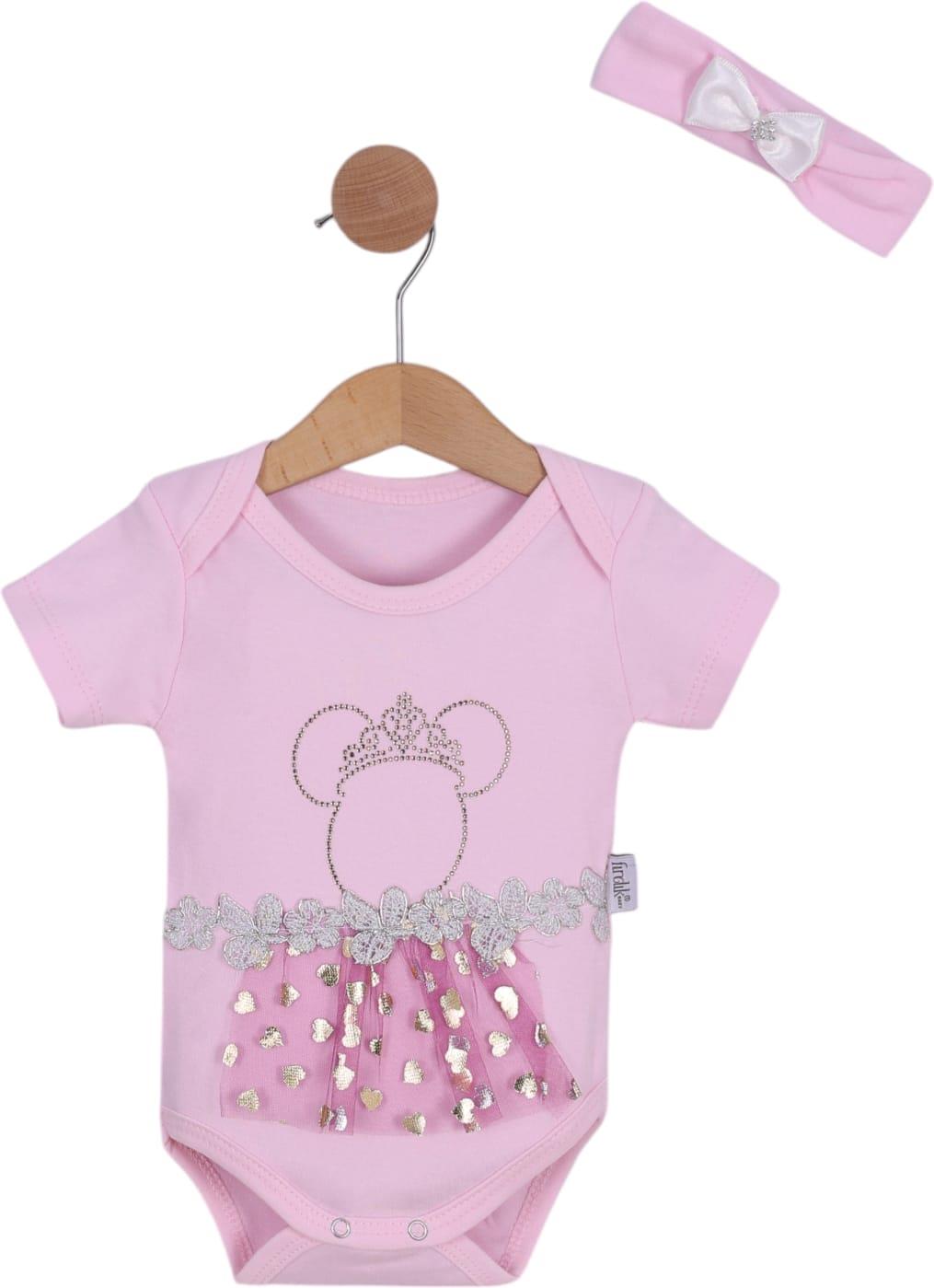 14041 lüks kız bebek badiler toptan 3-6-9-12-18 ay